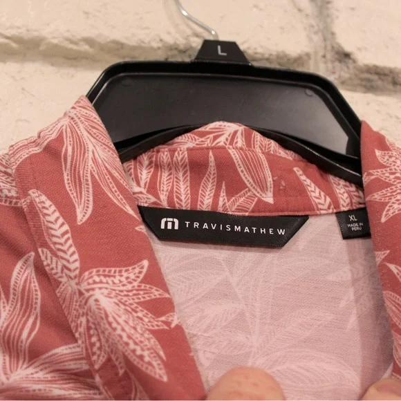 Men’s Travis Mathew, Sea Journey Polo, Stretch Performance, Size XL, EUC! - Picture 5 of 8